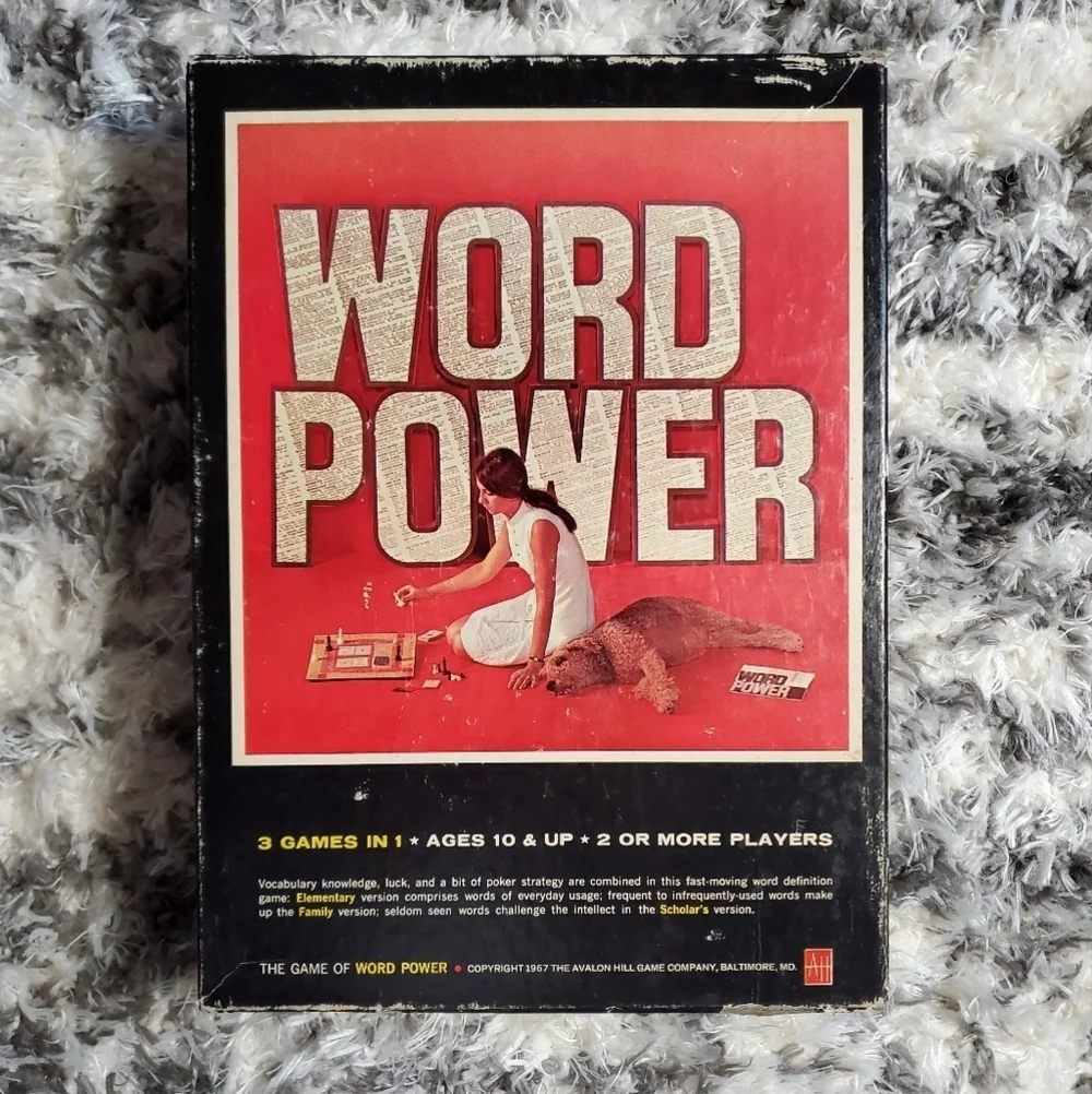 The Game of Word Power Board Game